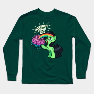 Internet Brain Rot Long Sleeve T-Shirt